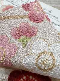 KKP2338-D-MODANUME Futako Vải Chirimen Mận Hiện đại Uni Textile Ảnh phụ