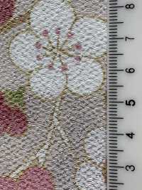 KKP2338-D-MODANUME Futako Vải Chirimen Mận Hiện đại Uni Textile Ảnh phụ