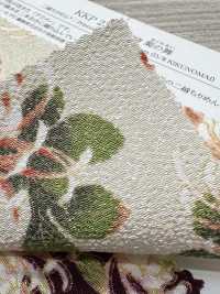 KKP2338-D-KIKUNOMAI Vũ điệu Hoa Cúc Futako Vải Chirimen Uni Textile Ảnh phụ