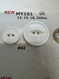 MY161 Cúc Nhựa Resin Hai Lỗ Kiểu Trâu Nước DAIYA BUTTON Ảnh phụ