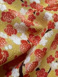 KKP2338-D-KOHARUUME Futako Vải Chirimen Koharu Ume Uni Textile Ảnh phụ