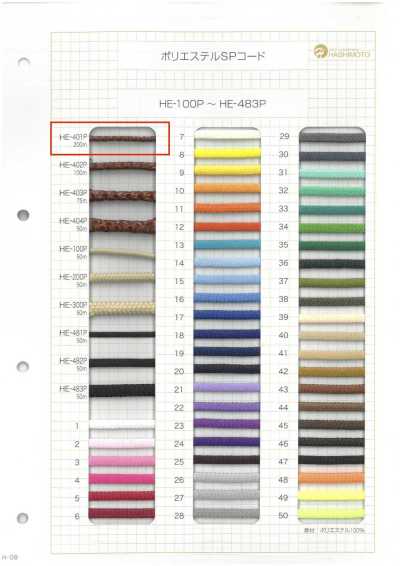 HE-401P Dây Bọc Polyester