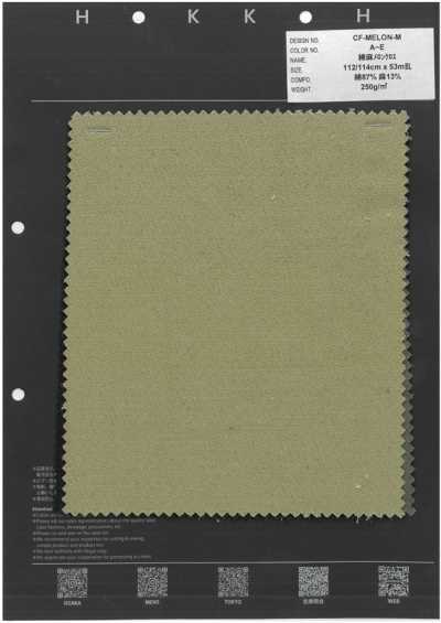 CF-MELON-M Vải Melon Cotton Sợi Gai