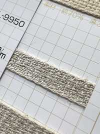 HL-9950 Băng Pha Trộn Vải Lanh Sợi Gai[Ruy Băng, Băng, Dây] Không thương hiệu Ảnh phụ