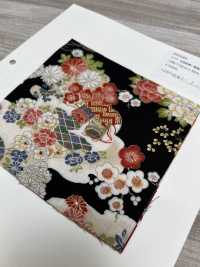 850585 Hoa Scare Flower Vàng Hoa Văn Nhật Bản Bảo Hoa Giữa Biển Mây[Vải] VANCET Ảnh phụ