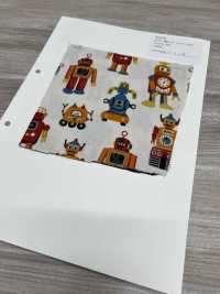 850578 Vải Cotton Vải Oxford Chưa Tẩy Trắng Vintage Robo VANCET Ảnh phụ