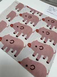 850576 Vải Vải Oxford Cotton Boo Boo Pig Chưa Tẩy Trắng VANCET Ảnh phụ