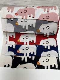 850576 Vải Vải Oxford Cotton Boo Boo Pig Chưa Tẩy Trắng VANCET Ảnh phụ