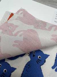 850575 Vải Vải Oxford Cotton Chưa Tẩy Trắng Cat Và Chidori VANCET Ảnh phụ
