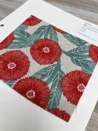 850582 Vải Bố Canvas Sợi Gai 80/20 TYROLIAN DAISY VANCET Ảnh phụ