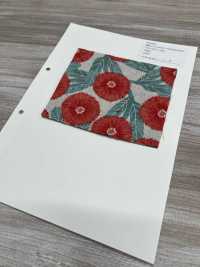 850582 Vải Bố Canvas Sợi Gai 80/20 TYROLIAN DAISY VANCET Ảnh phụ