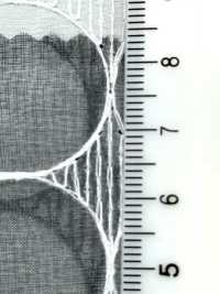 SLC8567 SLC 8567 (Hình Tròn) Ren / Đăng Ten Lụa Vải Organdy KOYAMA Ảnh phụ