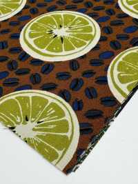 4249 SEVENBERRY® Vải Broadcloth Phong Cách Thư Giãn / Cam VANCET Ảnh phụ