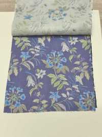 850574 SEVENBERRY® Scare Unbleached Cotton SOLEIL BLUE / Bell Garden[Vải] VANCET Ảnh phụ