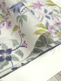 850574 SEVENBERRY® Scare Unbleached Cotton SOLEIL BLUE / Bell Garden[Vải] VANCET Ảnh phụ