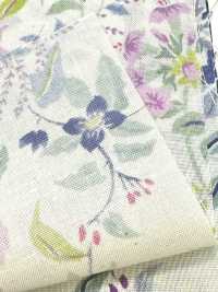 850574 SEVENBERRY® Scare Unbleached Cotton SOLEIL BLUE / Bell Garden[Vải] VANCET Ảnh phụ