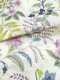 850574 SEVENBERRY® Scare Unbleached Cotton SOLEIL BLUE / Bell Garden[Vải] VANCET Ảnh phụ