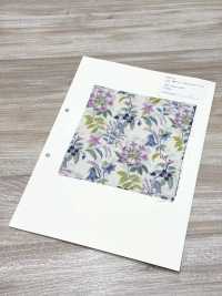 850574 SEVENBERRY® Scare Unbleached Cotton SOLEIL BLUE / Bell Garden[Vải] VANCET Ảnh phụ