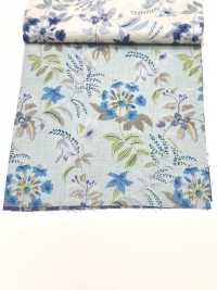 850574 SEVENBERRY® Scare Unbleached Cotton SOLEIL BLUE / Bell Garden[Vải] VANCET Ảnh phụ