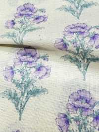 850573 SEVENBERRY® Scare Unbleached Cotton Soleil Blue / Wildflower[Vải] VANCET Ảnh phụ