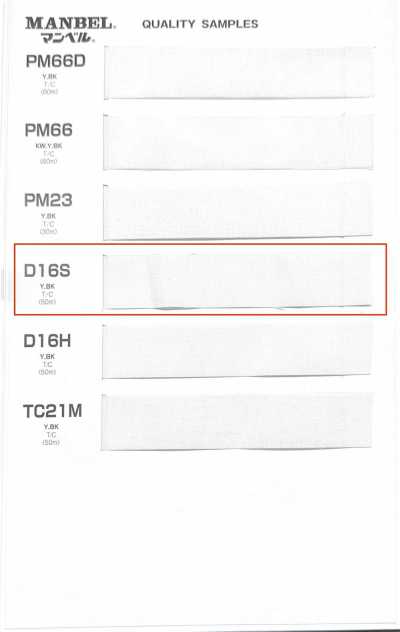 D16S Dòng Inber Keo Mếch Dựng (Băng) Loại Mềm Vừa