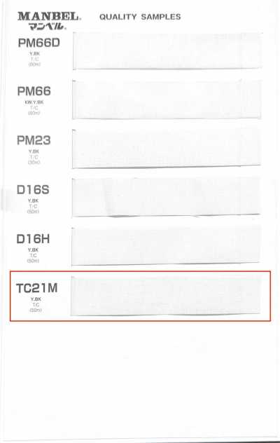 TC21M Dòng Inberu Keo Mếch Dựng (Băng) Loại Mềm Vừa