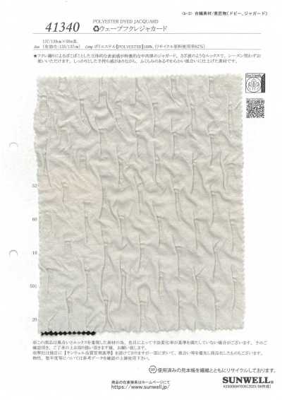 41340 ♻ Jacquard Nổi Gợn Sóng
