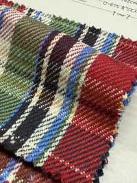 INDIA-2144 Vải Chéo Dày Làm Từ Cotton Tái Chế ARINOBE CO., LTD. Ảnh phụ