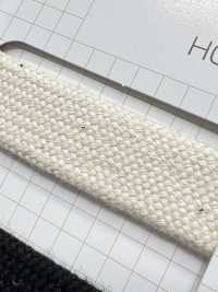 HC-1060 Sợi Cotton Dẹt Siêu Dày, Hạt Thô[Ruy Băng, Băng, Dây] Không thương hiệu Ảnh phụ