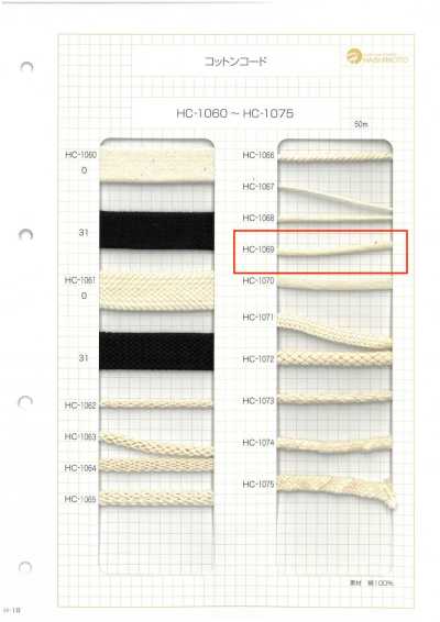 HC-1069 Dây Cotton