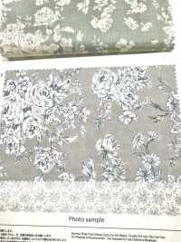 KP9073 Vải Cotton Lawn In Hoa Vẽ Tay (Cuộn Tròn) COSMO TEXTILE Ảnh phụ