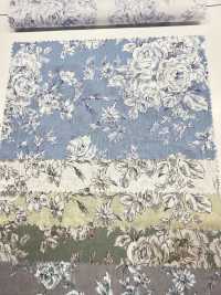 KP9073 Vải Cotton Lawn In Hoa Vẽ Tay (Cuộn Tròn) COSMO TEXTILE Ảnh phụ