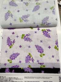 AP61111 Vải Mộc Mrs. Lilac (Cuộn) COSMO TEXTILE Ảnh phụ
