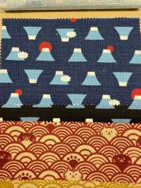 AP32702-DR FUKUFUKU Mount Fuji Dobby(Gấp đôi)[Vải] COSMO TEXTILE Ảnh phụ