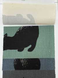 AP52101-DR Kuroneko Vải Oxford(Gấp đôi) COSMO TEXTILE Ảnh phụ