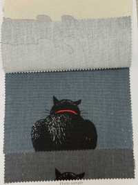 AP52101-DR Kuroneko Vải Oxford(Gấp đôi) COSMO TEXTILE Ảnh phụ