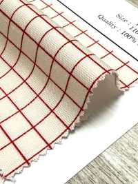 AP55106-DR Windowpane Kẻ Caro Vải Oxford(Gấp đôi) COSMO TEXTILE Ảnh phụ