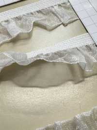 HW-3034 Co Giãn Băng Vải Organdy Frill[Ruy Băng, Băng, Dây] Không thương hiệu Ảnh phụ