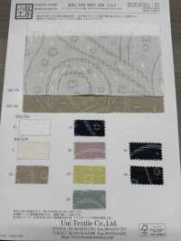 KKC536 Nhuộm Vải Chéo Jacquard Uni Textile Ảnh phụ