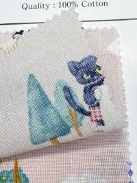 AP55203 Vải Mộc Hình động Vật Trong Sách Tranh (Cuộn Tròn) COSMO TEXTILE Ảnh phụ