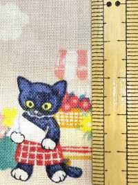 AP55203 Vải Mộc Hình động Vật Trong Sách Tranh (Cuộn Tròn) COSMO TEXTILE Ảnh phụ