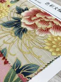 AP55901-DR Tấm Vải Satin Họa Tiết Nhiều Màu (Gấp đôi) COSMO TEXTILE Ảnh phụ