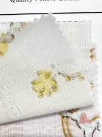 AP55205 Vải Gạc đôi Hình động Vật Màu Pastel (Tròn) COSMO TEXTILE Ảnh phụ