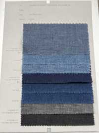 COD2992-03 4,4oz Vải Chambray đen Khói COLLECT Ảnh phụ