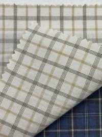 14395 Cotton Organics 40 Chỉ Vải Broadcloth Mini Kẻ Caro SUNWELL Ảnh phụ