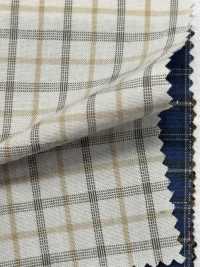 14395 Cotton Organics 40 Chỉ Vải Broadcloth Mini Kẻ Caro SUNWELL Ảnh phụ