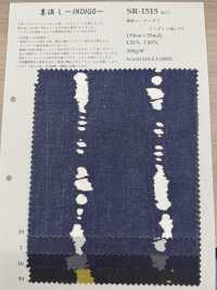SR-1515 Vải Mộc Sợi Gai X Dòng Chảy Màu Chàm PT KOYAMA Ảnh phụ