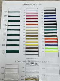 K-402 Dây Polyester Nhuộm Sợi Dày 8 Lớp[Ruy Băng, Băng, Dây] RIVER Ảnh phụ