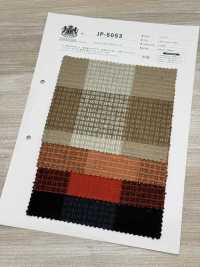 JP-5053 Kẻ Caro Khối đan Kiểu Waffle[Vải] Kuwamura Ảnh phụ