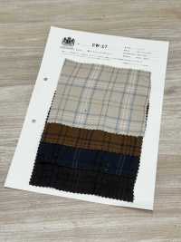 CW-17 Kẻ Caro Tra Co Rút Bằng Bông Gòn[Vải] Kuwamura Ảnh phụ